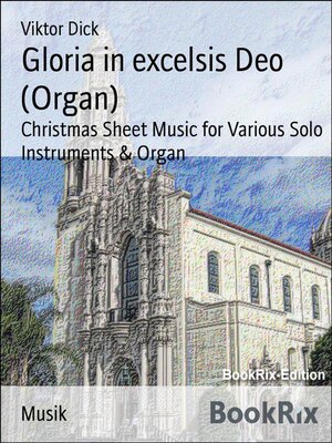 cover image of Gloria in excelsis Deo (Organ)